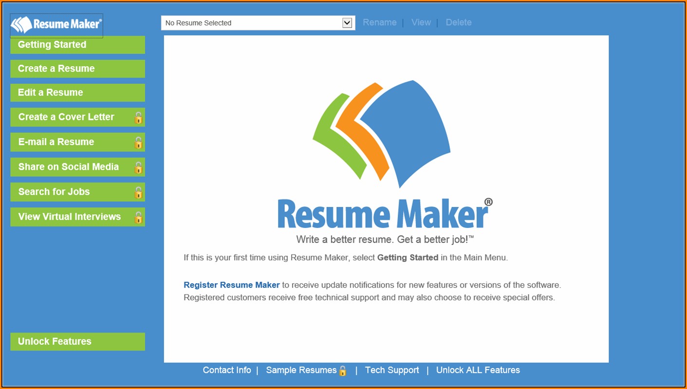 Resume Maker Software For Windows 10