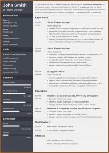 Resume Template Builder Online