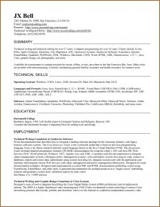 Resume Writer Bay Area