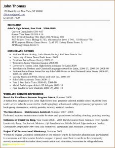 Resume Writers In Nyc
