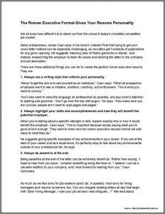 Resume Writing Indianapolis