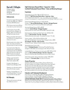 Resume Writing Services Dallas Texas