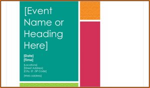 Retirement Party Flyer Template Microsoft Word