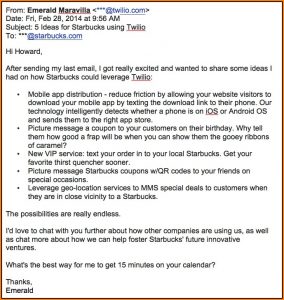 Sales Prospecting Email Templates