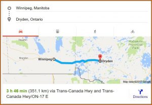 Trans Canadian Railway Map