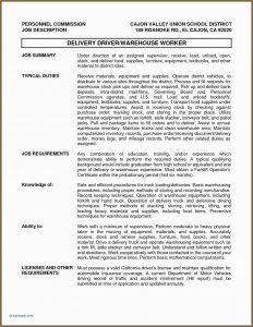 Truck Driver Job Application Pdf