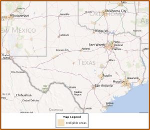 Usda Loan Map Texas