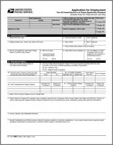 Usps Job Applications Online