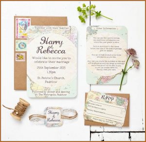 Wedding Invitation Map