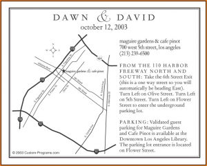 Wedding Invitation Map Maker