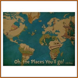 World Map Blanket Target
