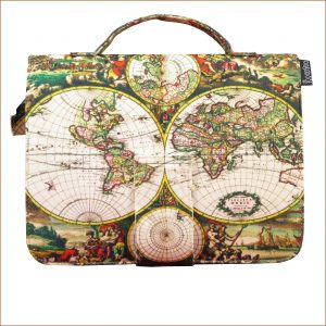 World Map Book Cover