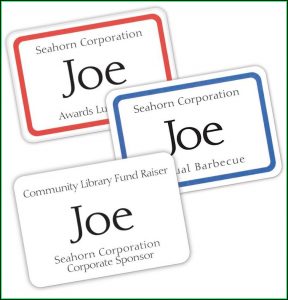 3x4 Vertical Name Badge Template