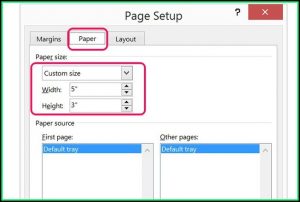 3x5 Card Template Pages