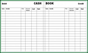 Accounting Ledger Template Word