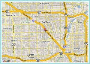 Anaheim Hotel Google Maps