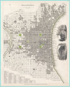 Antique Maps Philadelphia