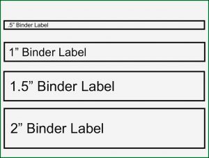 Avery Binder Templates