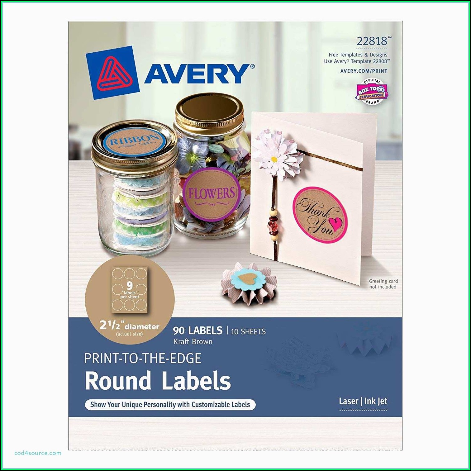 Avery Round Label Template