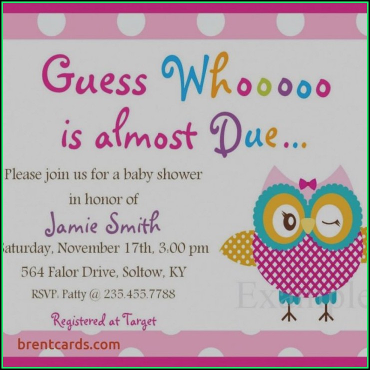 Baby Shower Invitation Templates Free Download