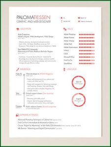 Beautiful Resume Templates Psd