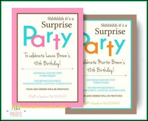Birthday Invites Templates Microsoft