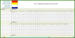 Blank Monthly Employee Schedule Template Excel