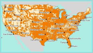 Cell Coverage Map Tucson