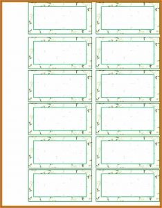 File Cabinet Label Template Word