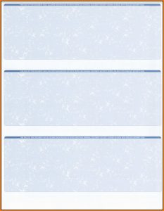 Fillable Blank Business Check Template