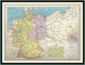 Frameable World Maps