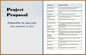 Free Business Proposal Template Microsoft Word