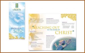 Free Church Bulletin Templates Microsoft Publisher