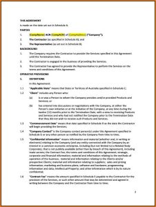 Free Contractor Agreement Template Australia