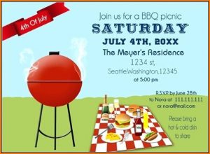 Free Downloadable Bbq Invitation Template