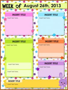 Free Editable Newsletter Templates For Teachers