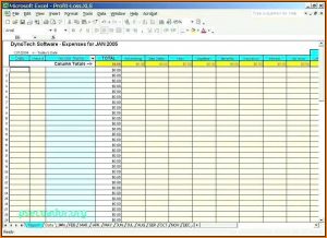 Free Excel Spreadsheet Templates For Expenses
