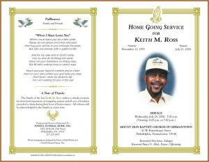 Free Funeral Program Template Microsoft Publisher Download