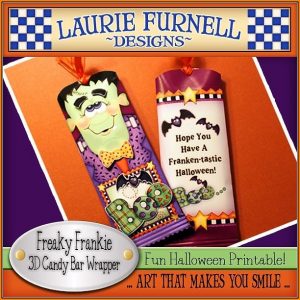 Free Halloween Candy Bar Wrapper Template