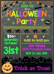 Free Halloween Party Invitation Templates For Word