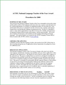 Free Letter Of Recommendation Template For Teachers