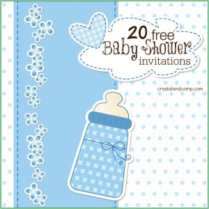 Free Printable Baby Shower Invitations Templates For Boys