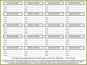 Free Printable Blank Ticket Template