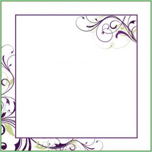 Free Printable Blank Wedding Invitation Templates