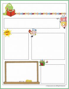 Free Printable Newsletter Templates For Kindergarten