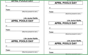 Free Printable Raffle Ticket Template Download