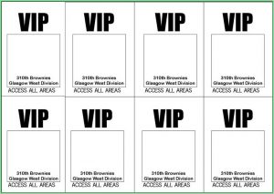 Free Printable Vip Pass Template