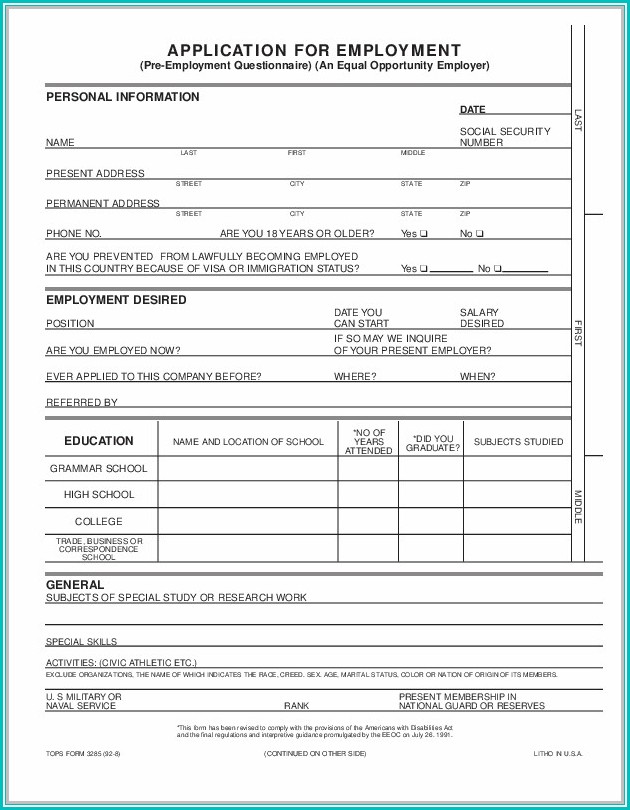 Printable W2 Forms For Employees