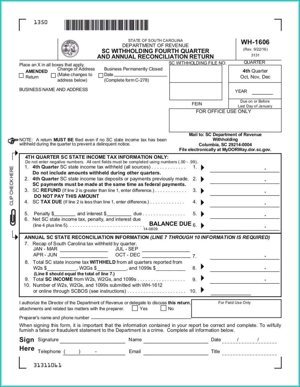 Sc Income Tax Forms 2017