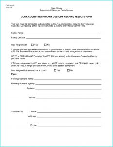 Temporary Guardianship Forms Texas
